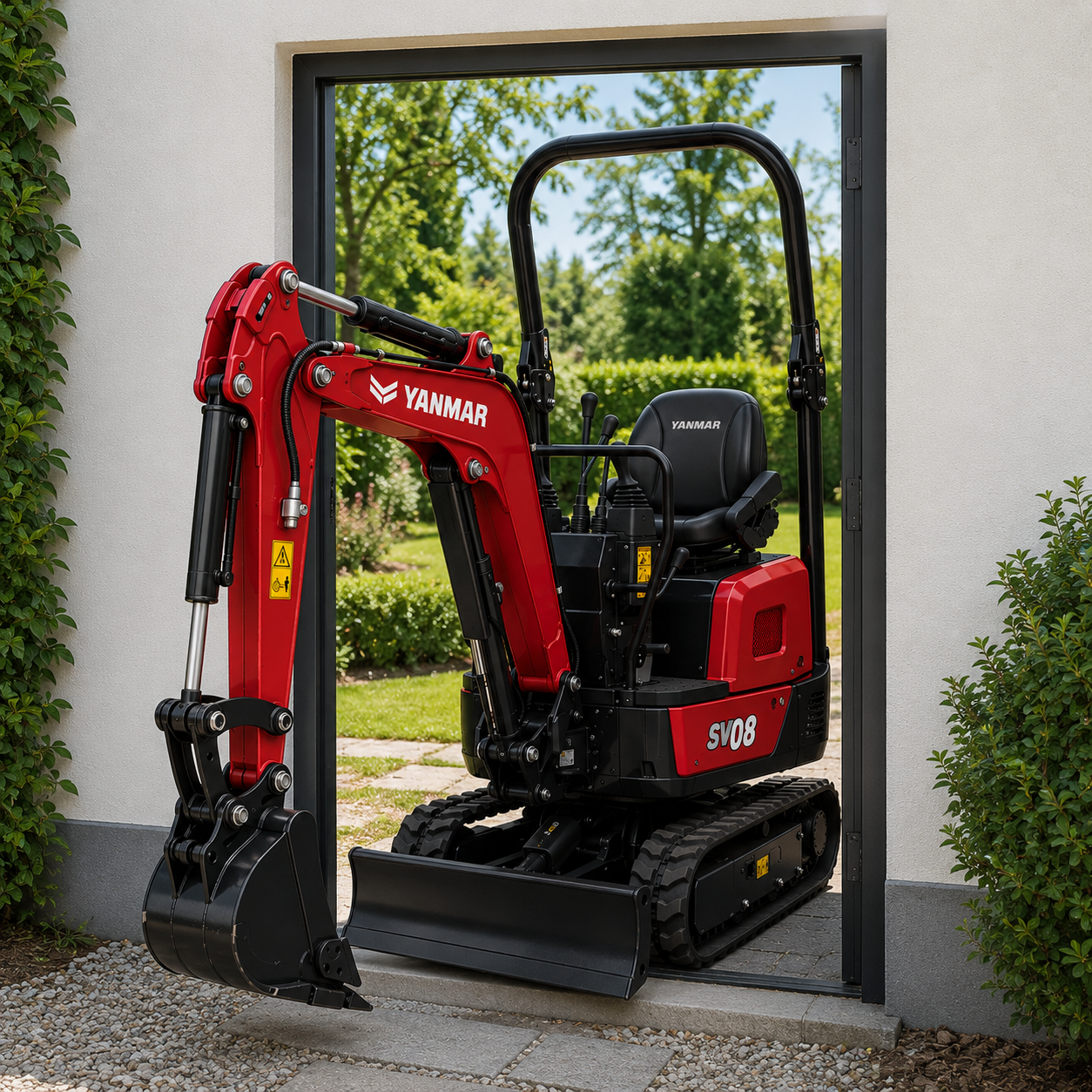 Mikrobager Yanmar SV08